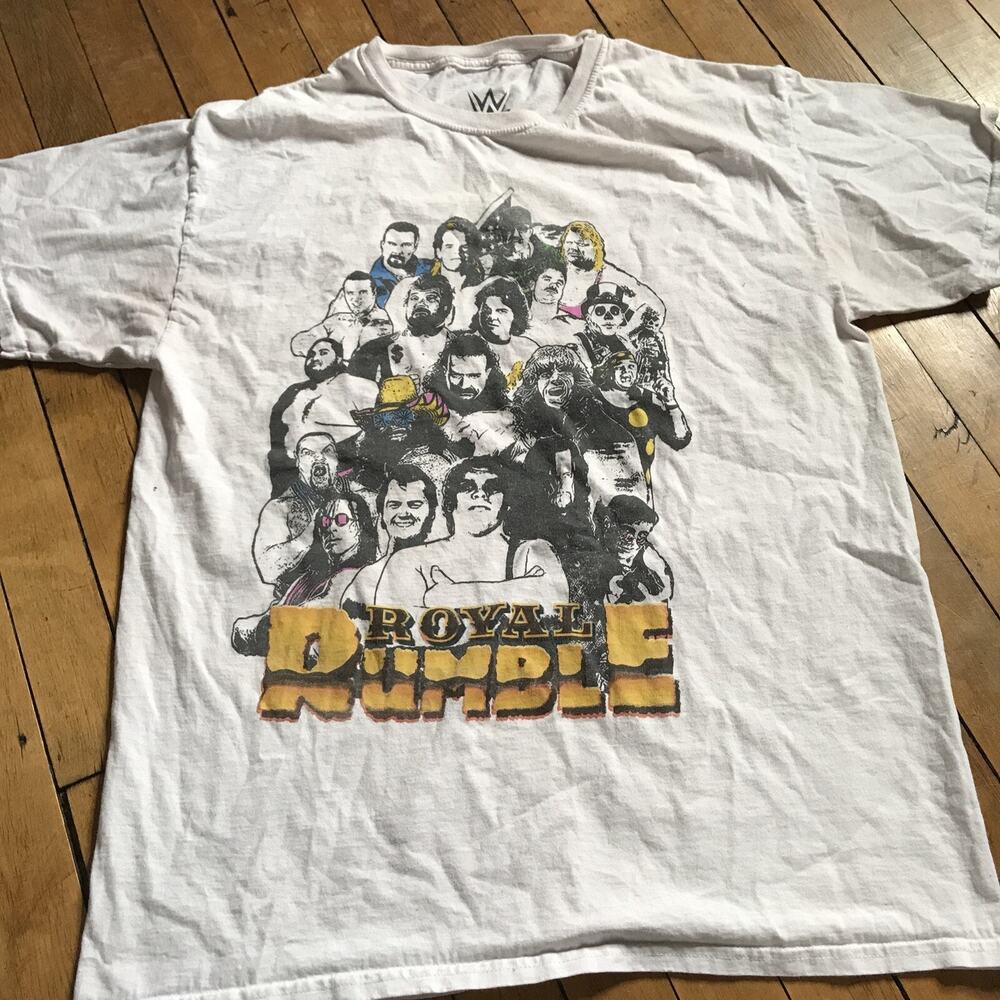 WWE Royal Rumble Tee Shirt‎ Large White